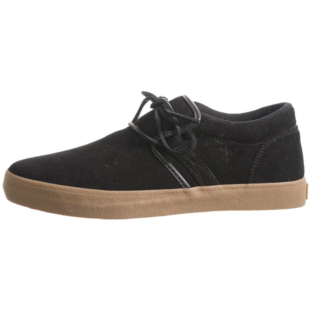 Baskets Basses Supra Cuban 1.5 Noir Black Suede Homme | IMQ-88511324